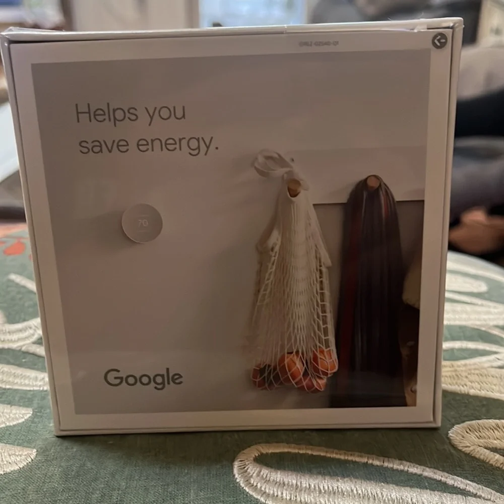 Google nest thermostat snow